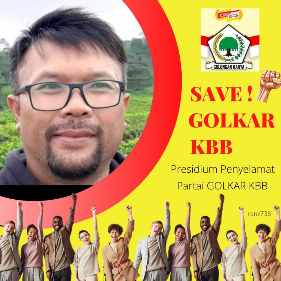Poster Save Golkar KBB. [Istimewa]