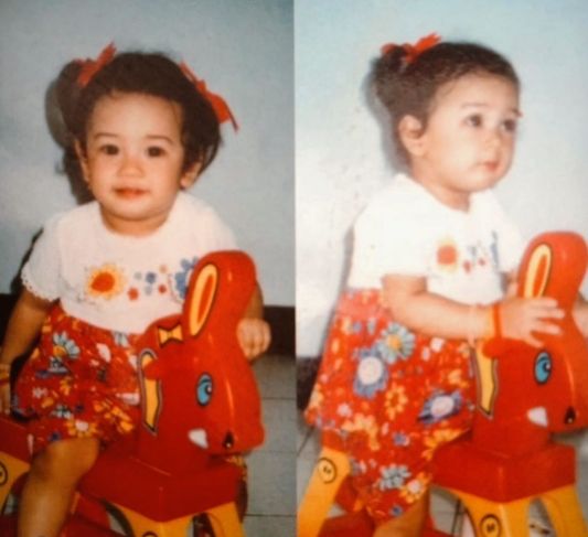 Potret masa kecil selebgram - Anya Geraldine. (Instagram/anyageraldine)