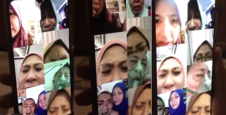 Viral momen haru detik-detik ibu meninggal, anak tuntun baca syahadat (Instagram/memomedsos).