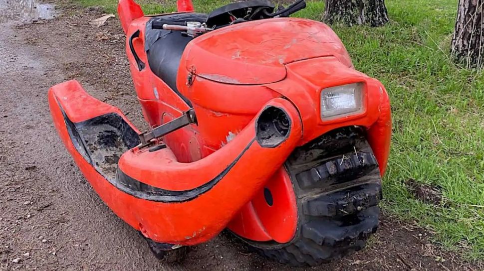 KSM Prototype Amphibious ATV. (rideapart.com)