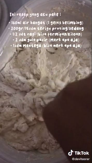 Bocorkan resep karena omongan miring (TikTok @devitasrar)