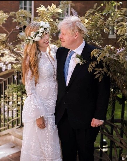 Nikah Dengan Boris Johnson, Carrie Symonds Sewa Gaun Seharga Rp900 ribuan. (Dok: The Sun)