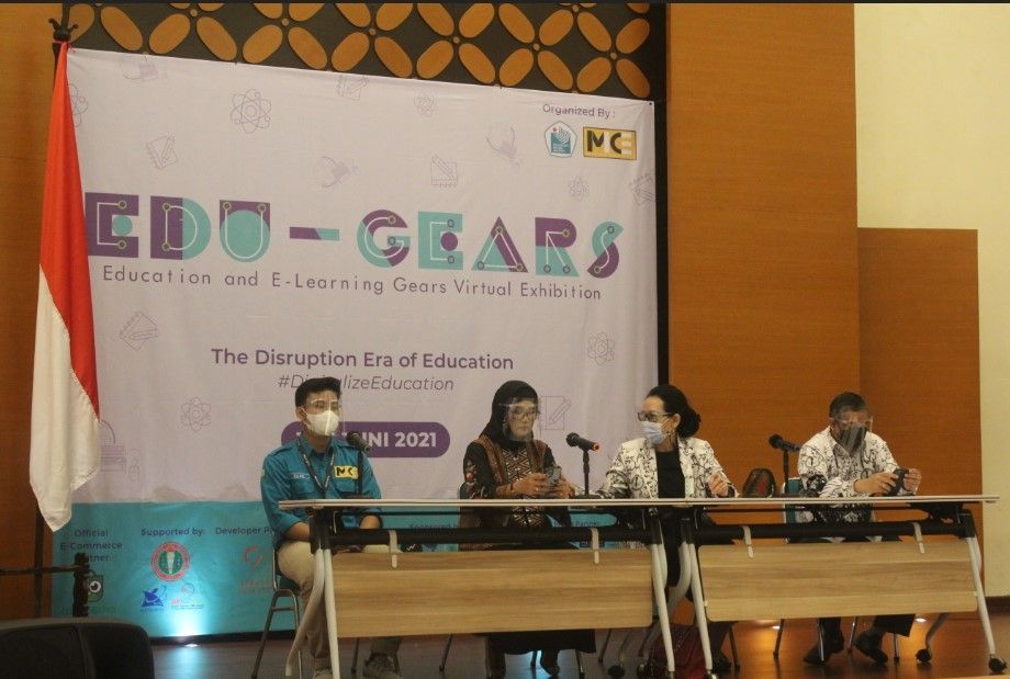 Edu-Gears Hadirkan Solusi Edukasi Virtual Di Masa Pandemi. (Suara.com/Aflaha Rizal)