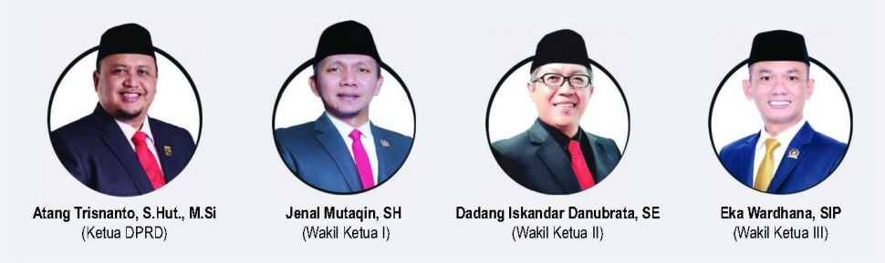 DPRD Kota Bogor Masa Bhakti  2019 - 2024. (Ist)