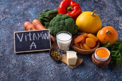 Ilustrasi makanan tinggi kandungan vitamin A. (Dok. Envato Elements)