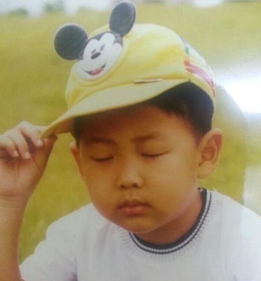 Potret masa kecil member BTS - RM. (Twitter/marchives)