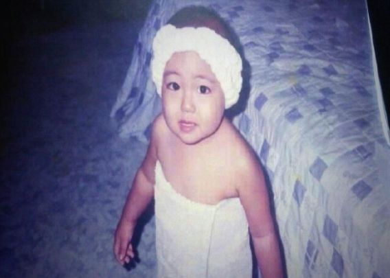 Potret masa kecil member BTS - V. (Twitter/bts_twt)