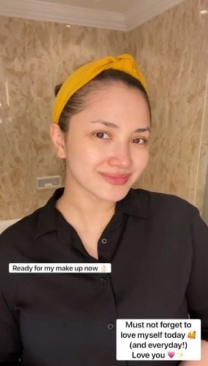 Potret artis Malaysia tanpa makeup - Nur Fazura. (Instagram/missfazura)