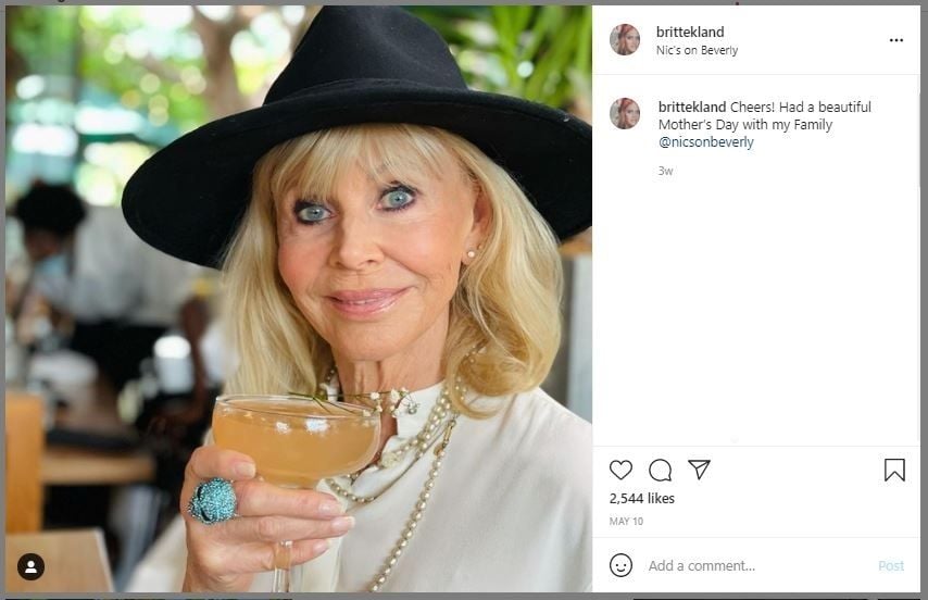 Mantan Bond Girl Britt Ekland yang Menyesal Pernah Suntik Filler (instagram.com/brittekland)