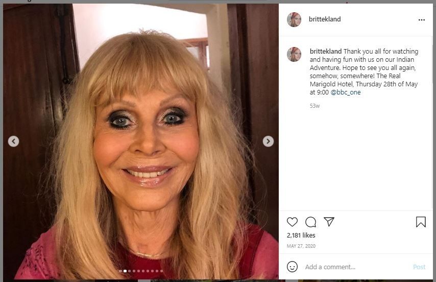 Mantan Bond Girl Britt Ekland yang Menyesal Pernah Suntik Filler (instagram.com/brittekland)