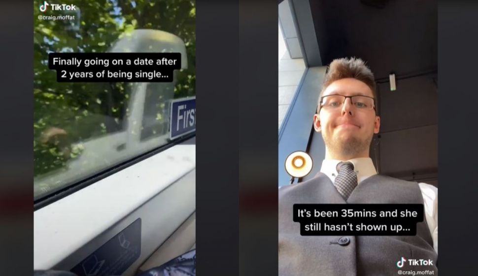 Rela Tempuh 3 Jam untuk Kencan, Pria Ini Kena Ghosting (tiktok.com/@craig.moffat)