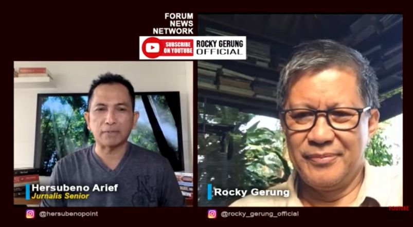 Rocky Gerung soal ibadah haji 2021 batal (YouTube).