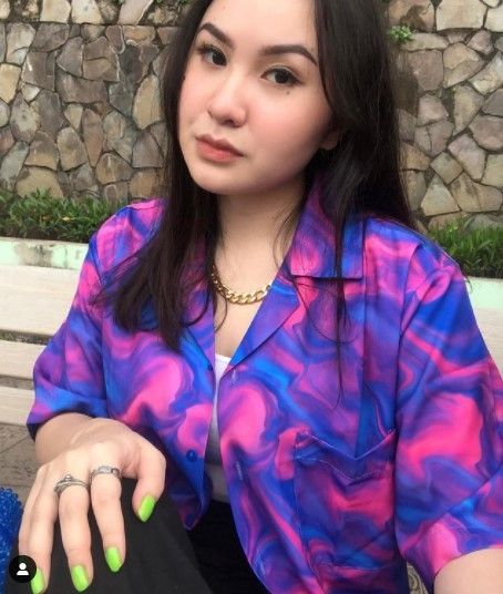 Potret putri vokalis band - Audrey Davis(Instagram)