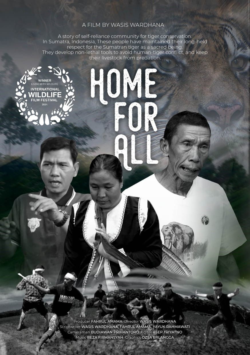 Poster film home for all karya sutradara asal banyumas Wasis Wardhana. [Dok]