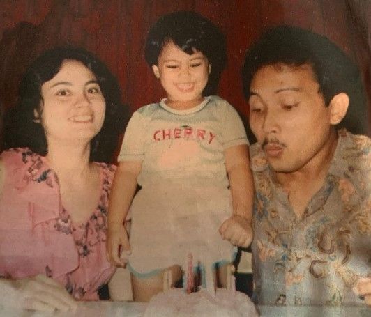 Potret lawas keluarga artis - Nadia Mulya. (Instagram/nadiamulya)