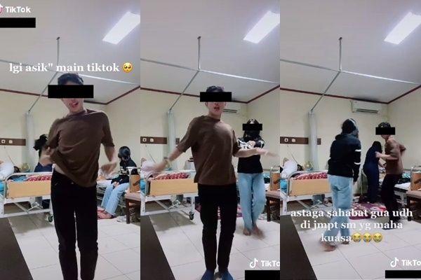 Ditonton 17 Juta Kali Viral Pria Main Tiktok Saat Sahabat Sakaratul