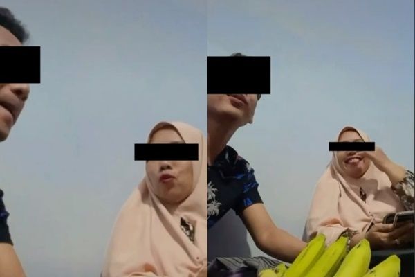 Aksi Pria Sengaja Permalukan Ibunya di Acara Lamaran. (TikTok/@ma****nn )