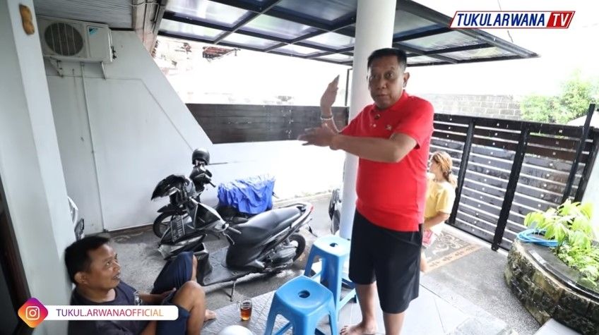 Potret rumah Tukul Arwana di Bali. (YouTube/ Tukul Arwana TV)