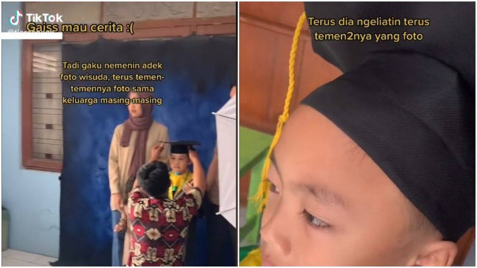 Broken Home Sejak Dini, Tatapan Mata Anak ini Memilukan Lihat Teman Foto Keluarga (Instagram)