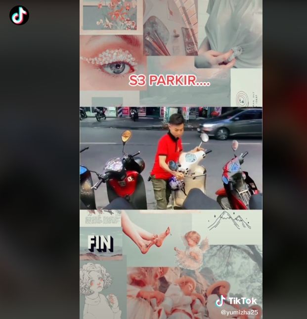 Tukang parkir lulusan S3 perparkiran (tiktok)