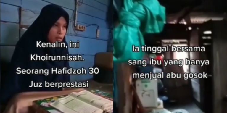 Kisah wanita asal Sumut penghafal Alquran diterima kuliah di Mesir (Instagram/Tante_rempong_).