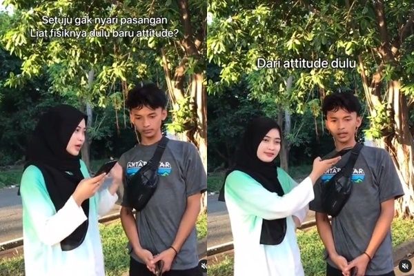 Viral Jawaban Pria Pilih Cewek Dari Fisik vs Pria Pilih Cewek dari Attitude. (Instagram/@drama.sosialmedia)