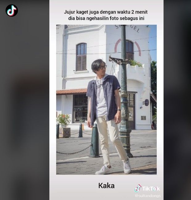 Hasil foto remaja 13 tahun (Tiktok)