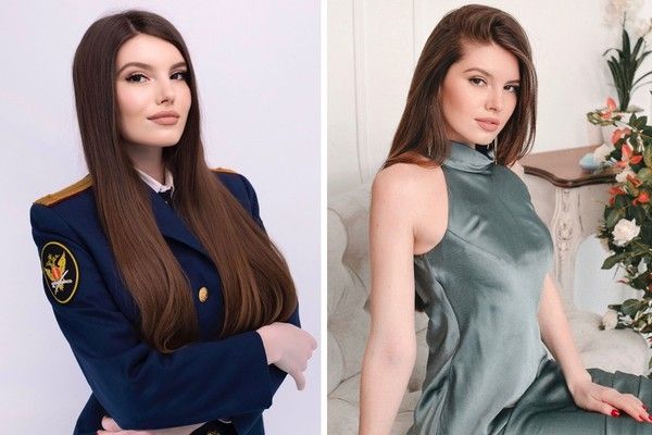 Potret finalis kontes kecantikan sipir penjara Rusia - Daria Stroganova. (Miss Penal System Contest 2021)