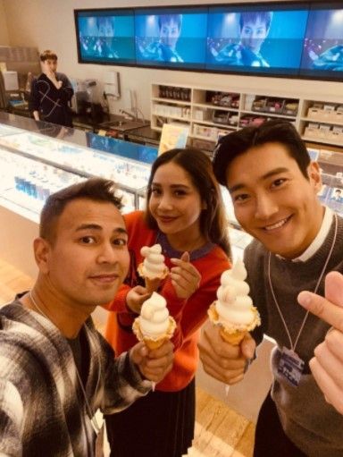 Artis Indonesia berteman dengan Idol Kpop - Raffi Ahmad dan Siwon Super Junior. (Instagram/raffinagita1717)