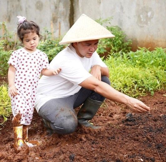 Potret kebun seleb - Haykal Kamil. (Instagram/haykalkamil)