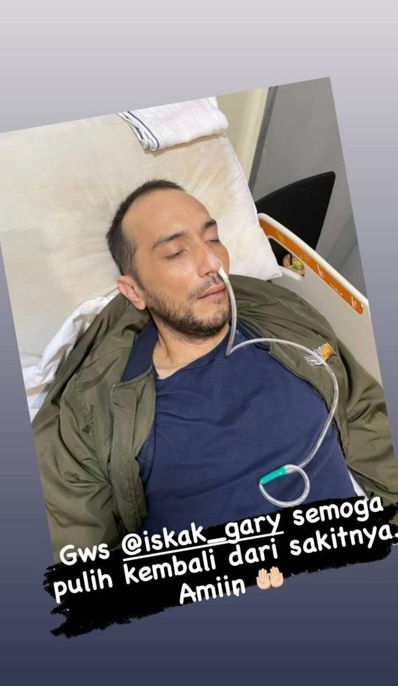 Beredar Foto Gary Iskak Kurus Terbaring di RS, Istri Minta ...