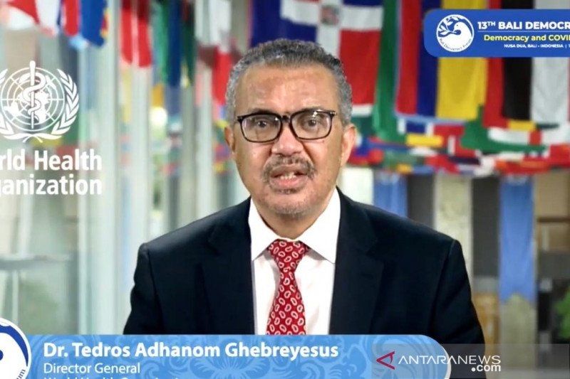 Direktur Jenderal Organisasi Kesehatan Dunia (WHO) Tedros Adhanom Ghebreyesus [Foto: Antara]