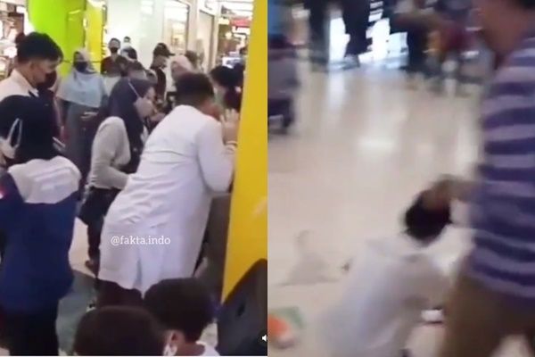 Viral Atraksi Mengeluarkan Ular di Mal Jadi Petaka. (Instagram/@fakta.indo)