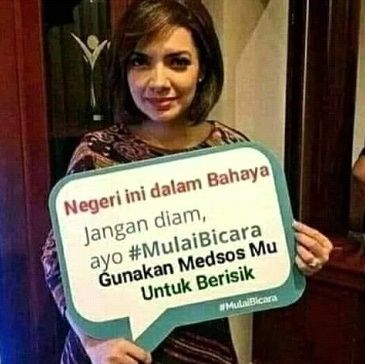 CEK FAKTA Benarkah Najwa Shihab Mengajak Masyarakat Berisik di Medsos. (Facebook/@Stevy Stevy)