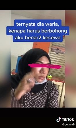 Kisah pria kenalan dengan wanita lewat aplikasi kencan. (Tiktok/gumay9)