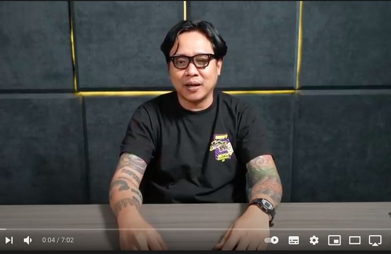 Gofar Hilman muncul di akun YouTube nya