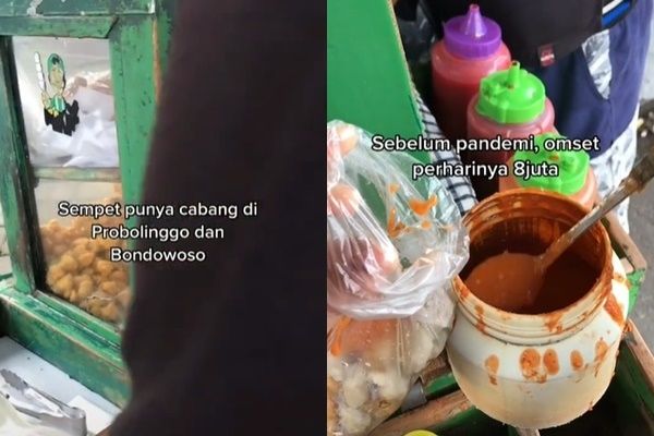 Kisah Inspiratif Penjual Cilok Sukses Beli Apartemen dan Rumah. (TikTok)