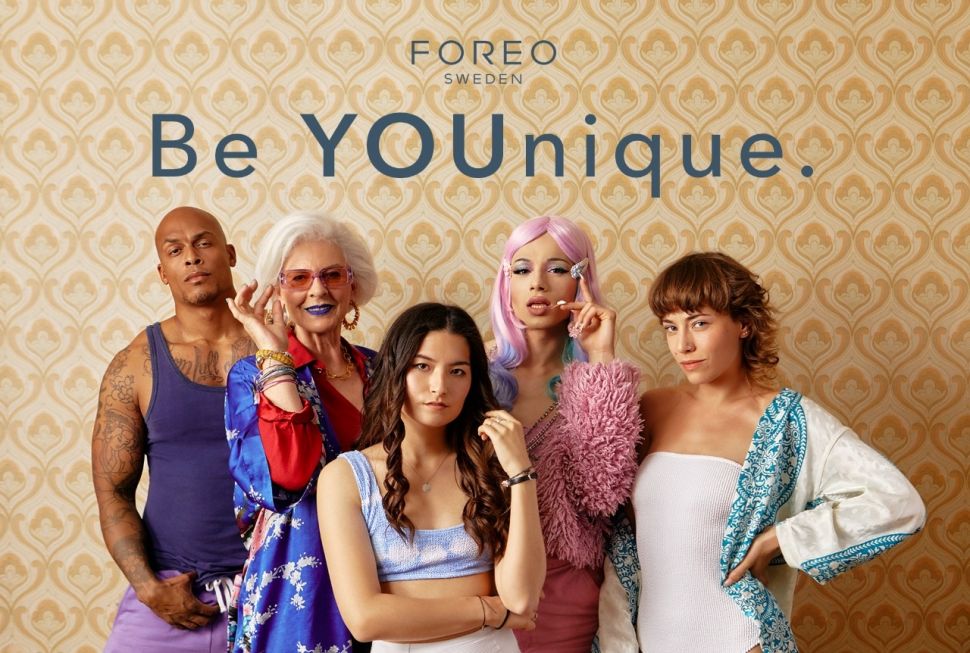 Untuk mendefinisikan ulang kecantikan dan mengubah stigma yang sudah ada, beauty-tech asal Swedia, Foreo, baru saja meluncurkan kampanye bertajuk “Be YOUnique”. (Dok. Foreo)