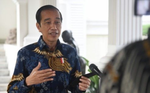 Presiden Jokowi memberikan keterangan di Istana Merdeka, Jakarta, Selasa, 29 Januari 2021 [SuaraSulsel.id / Sekretariat Presiden]