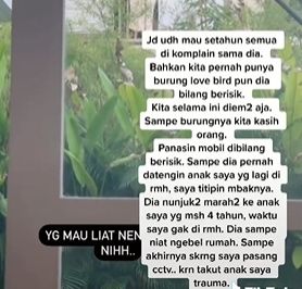 Tetangga aneh. (Tiktok)