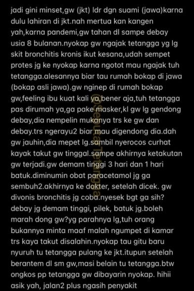 Viral Tetangga Bronkitis Kronis Diajak Jalan-jalan, Ngumpet saat Tularkan Penyakit. (Twitter/@SeputarTetangga)