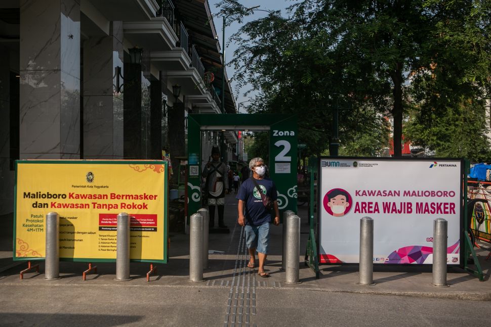 Suasana Terkini Di Kawasan Malioboro Sehari Jelang Pemberlakukan Ppkm Darurat Suara Jogja