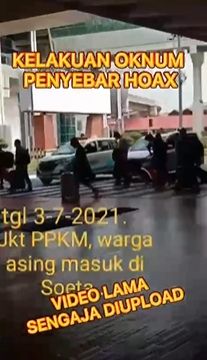 Viral video kedatangan WNA di Bandara Soekarno-Hatta. (IST)