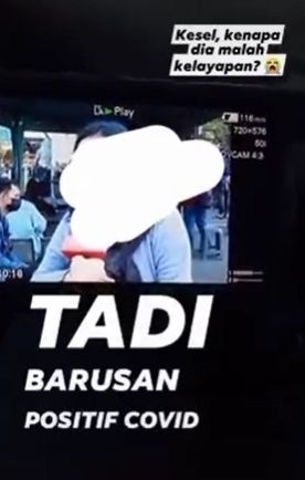 Wanita ngaku dinyatakan positif covid-19 (Tiktok)