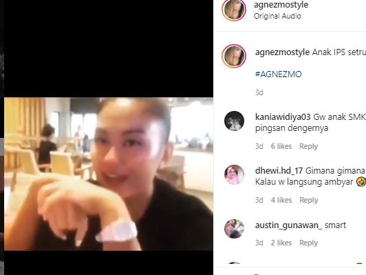 Video pengakuan Agnez Mo suka kerjakan matematika saat banyak pikiran. [agnezmostyle]