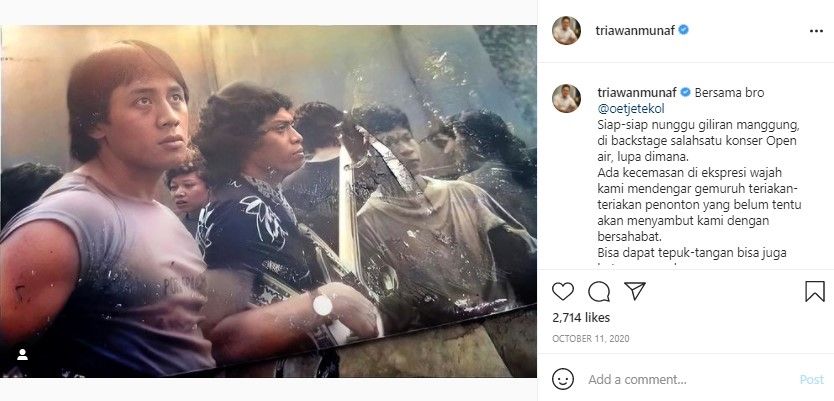 Potret lawas Triawan Munaf. (Instagram/triawanmunaf)