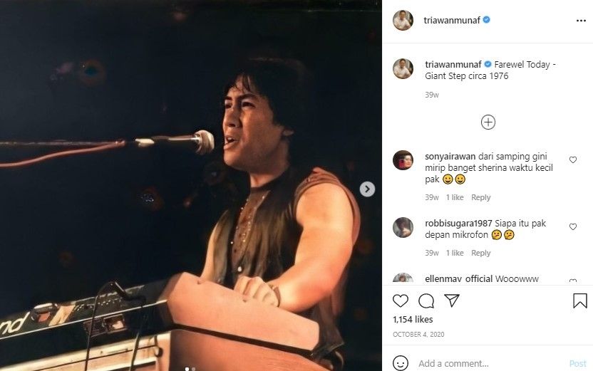 Potret lawas Triawan Munaf. (Instagram/triawanmunaf)