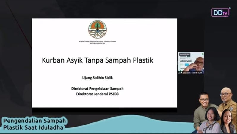 Ujang Solihin Sidik dalam acara sharing session, Kamis (8/7/2021) (YouTube Dompet Dhuafa TV)