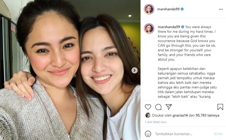 Marshanda dan Nia Ramadhani (Instagram)