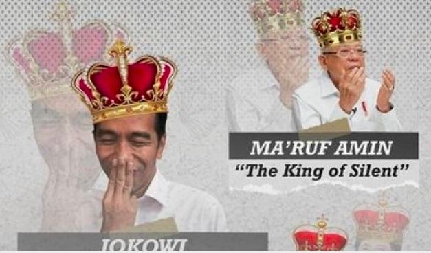 Meme Maaruf Amin dijuluki The King of Silent